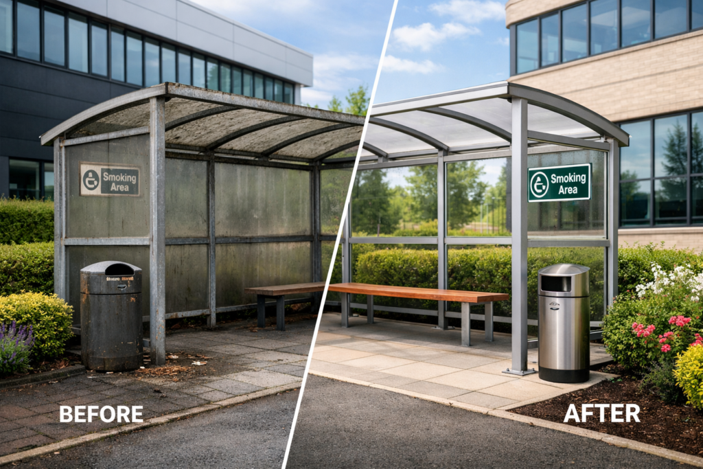 Are Your Smoking Shelters Still Compliant