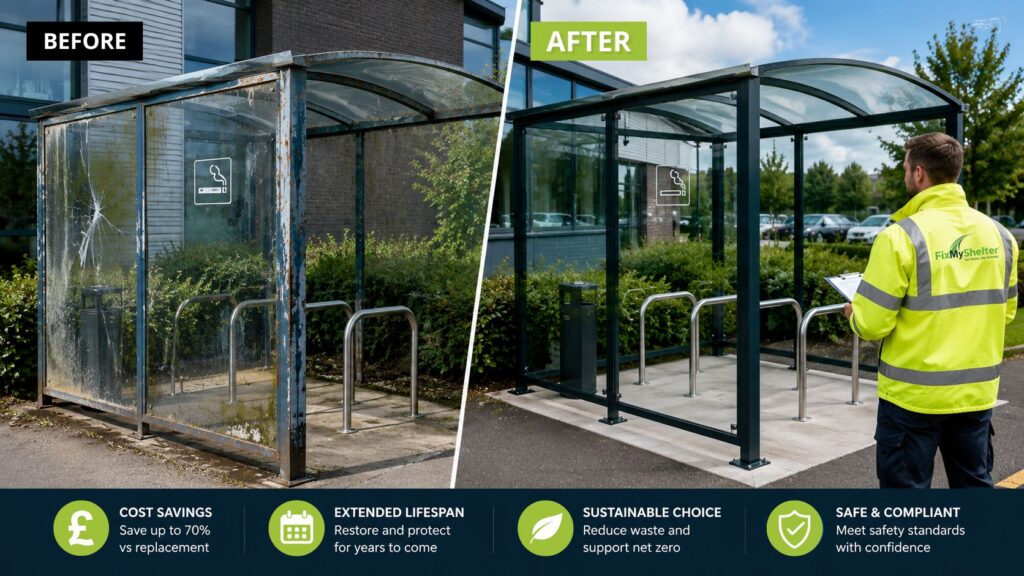 The ROI of Refurbishing Outdoor Shelters Instead of Replacing Them